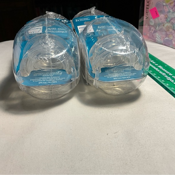 Phillips Avent Anti-Colic Flow Baby Bottle Nipple 1m+ Brand New 2 Packs=8 Avent - Picture 9 of 16